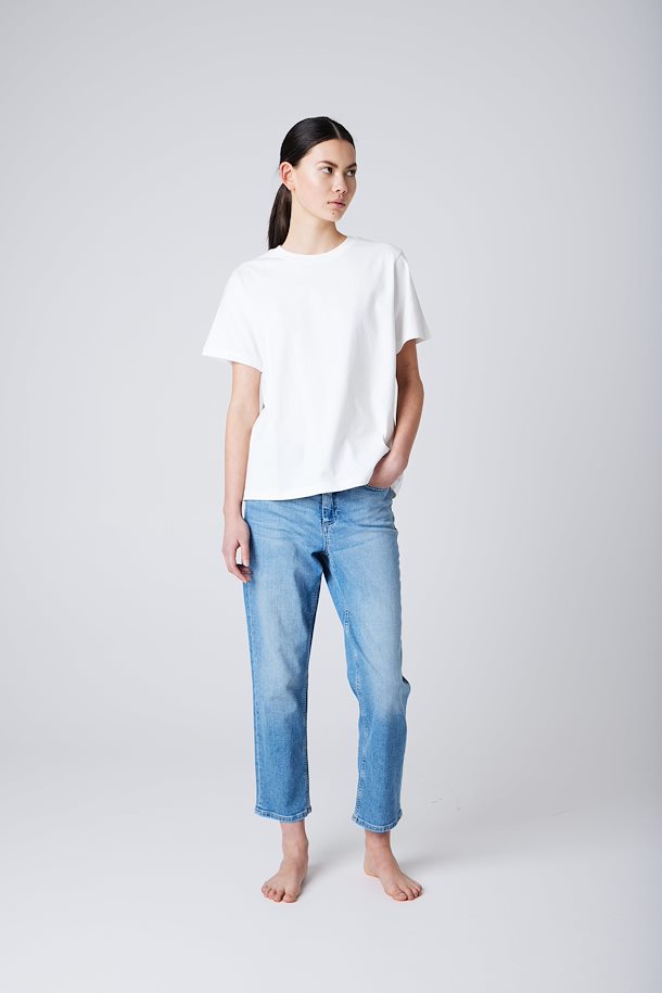 T-Shirt Palmer Loose Blanc Ichi