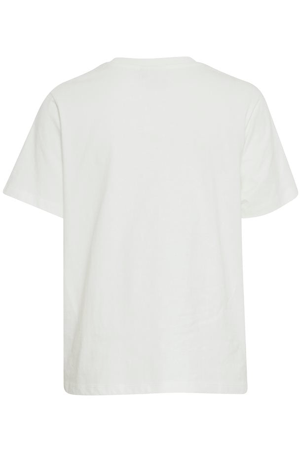 T-Shirt Palmer Loose Blanc Ichi