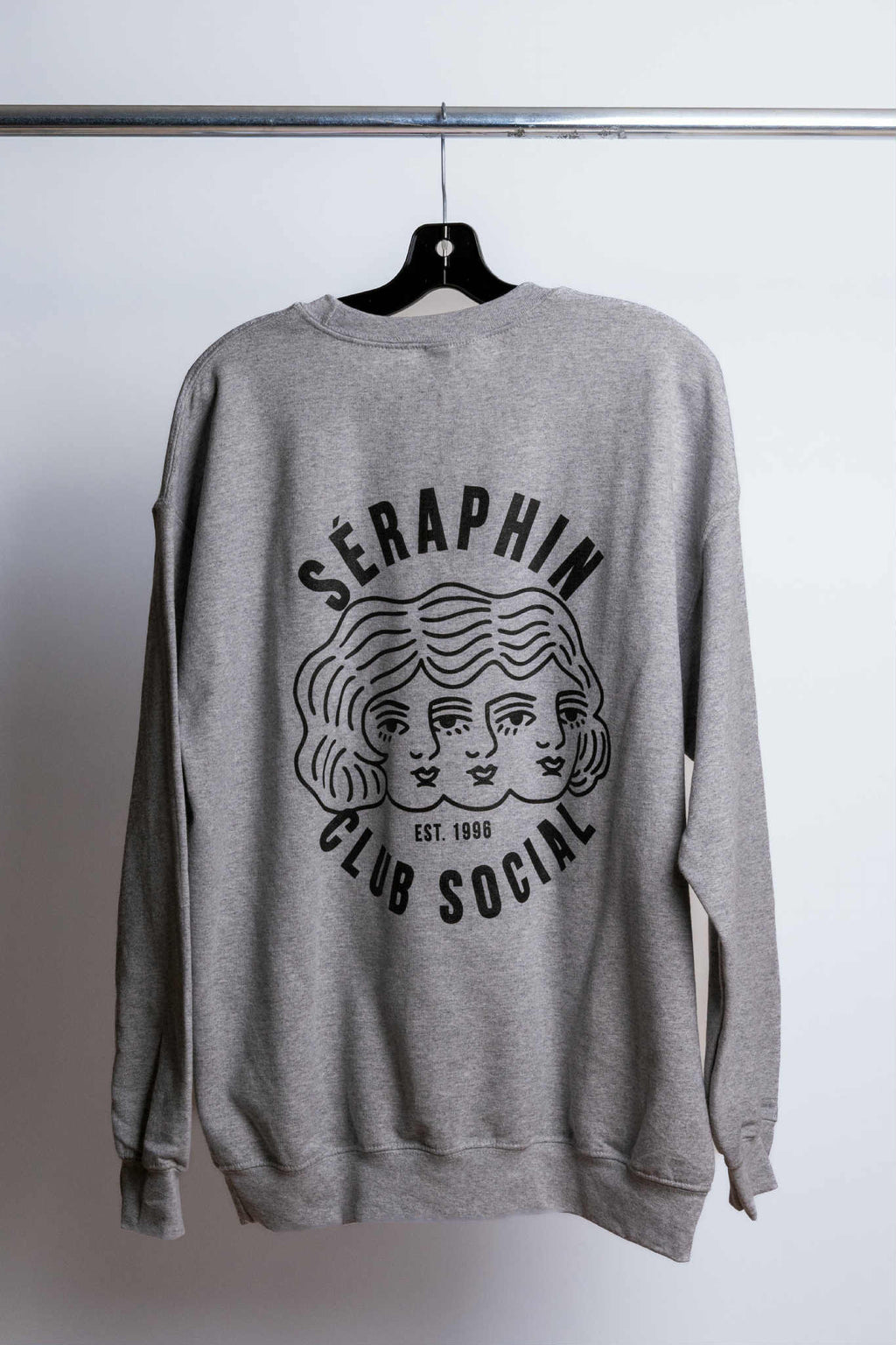 Chandail Club Social Gris Chiné Séraphin