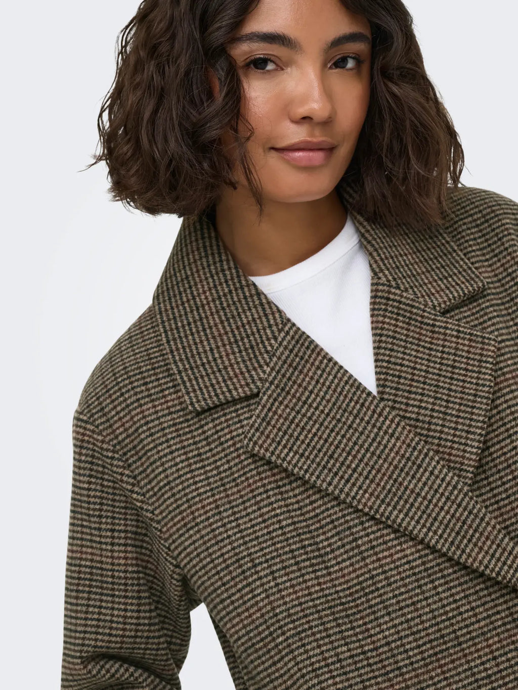 Manteau Lulu Check Fungi Only