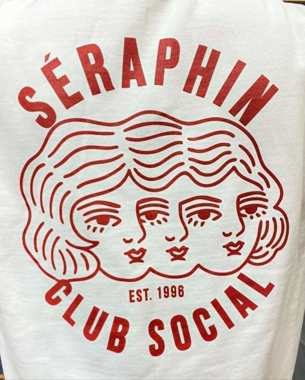 Chandail Club Social Blanc Séraphin