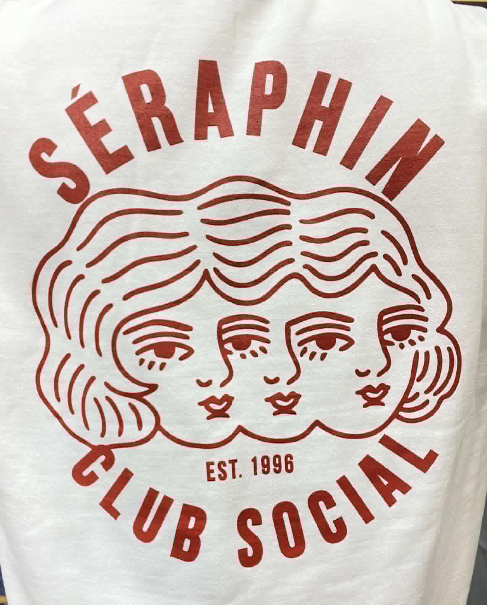 Chandail Club Social Blanc Séraphin