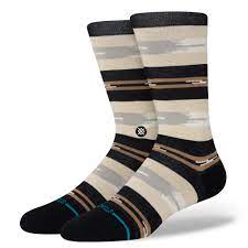Stance Trail Bound Crew Socks - Black