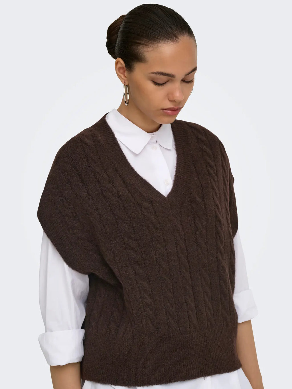 Haut Melody Vest Brun Only