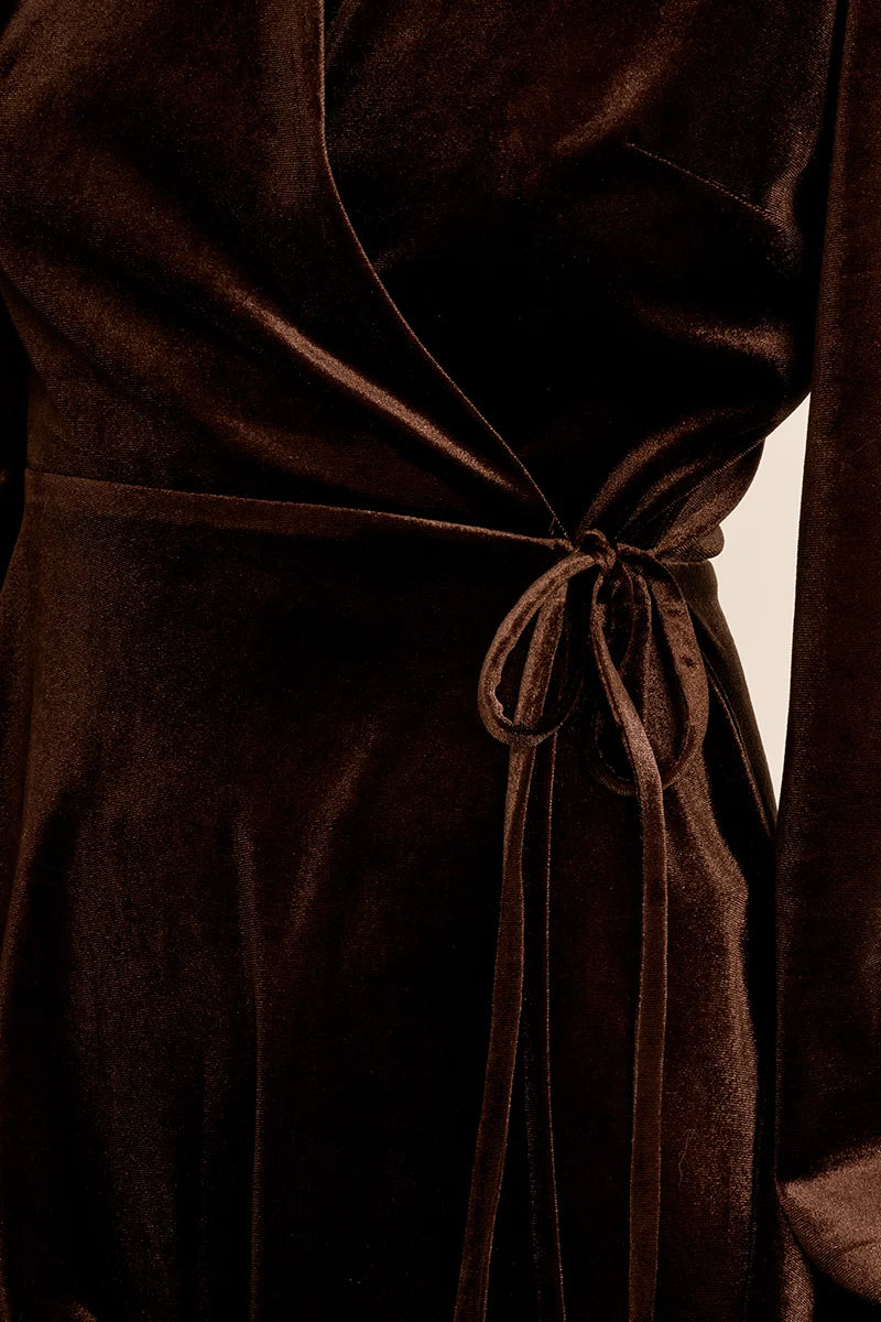 Robe Malaga Brun Chocolat Molly Bracken