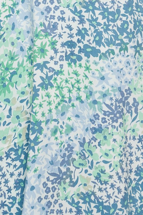 Robe Joella Wrap Vert/Bleu B.Young
