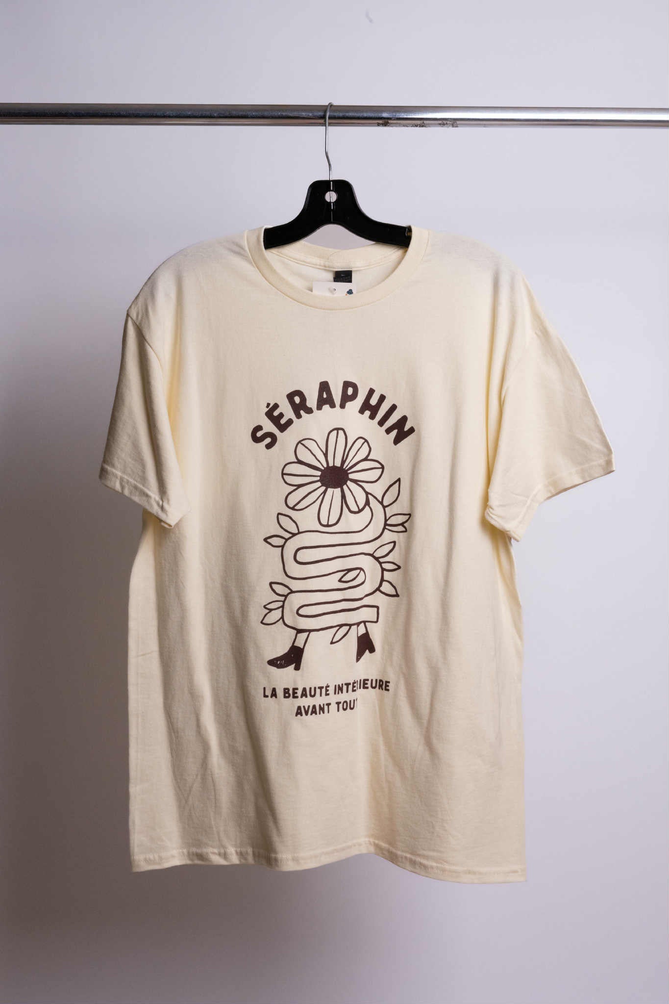 T-Shirt Beauté Intérieur Blanc Crème Séraphin