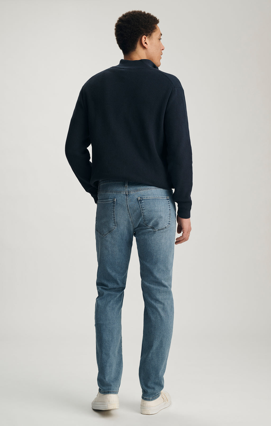 Marcus Mid Brushed Organic Vintage Mavi Jeans