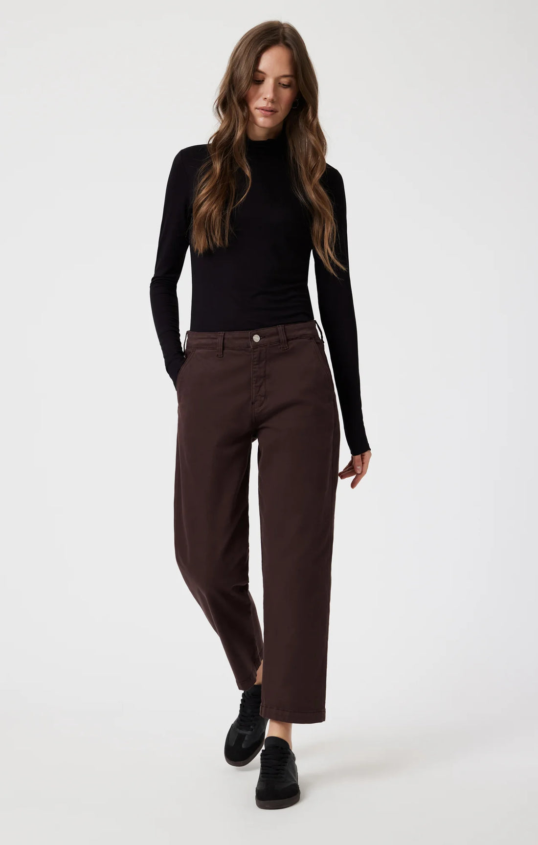 Pantalon Lauren Currant Twill Mavi Jeans