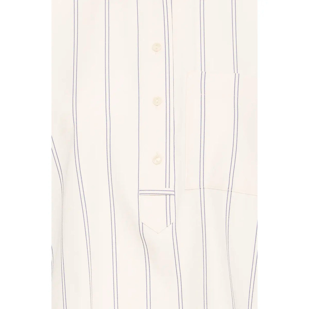 Chemise Namia Manches Longues Blanc/Bleu Ichi