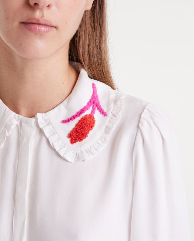 Chemise Nicole Blanc Compania Fantastica