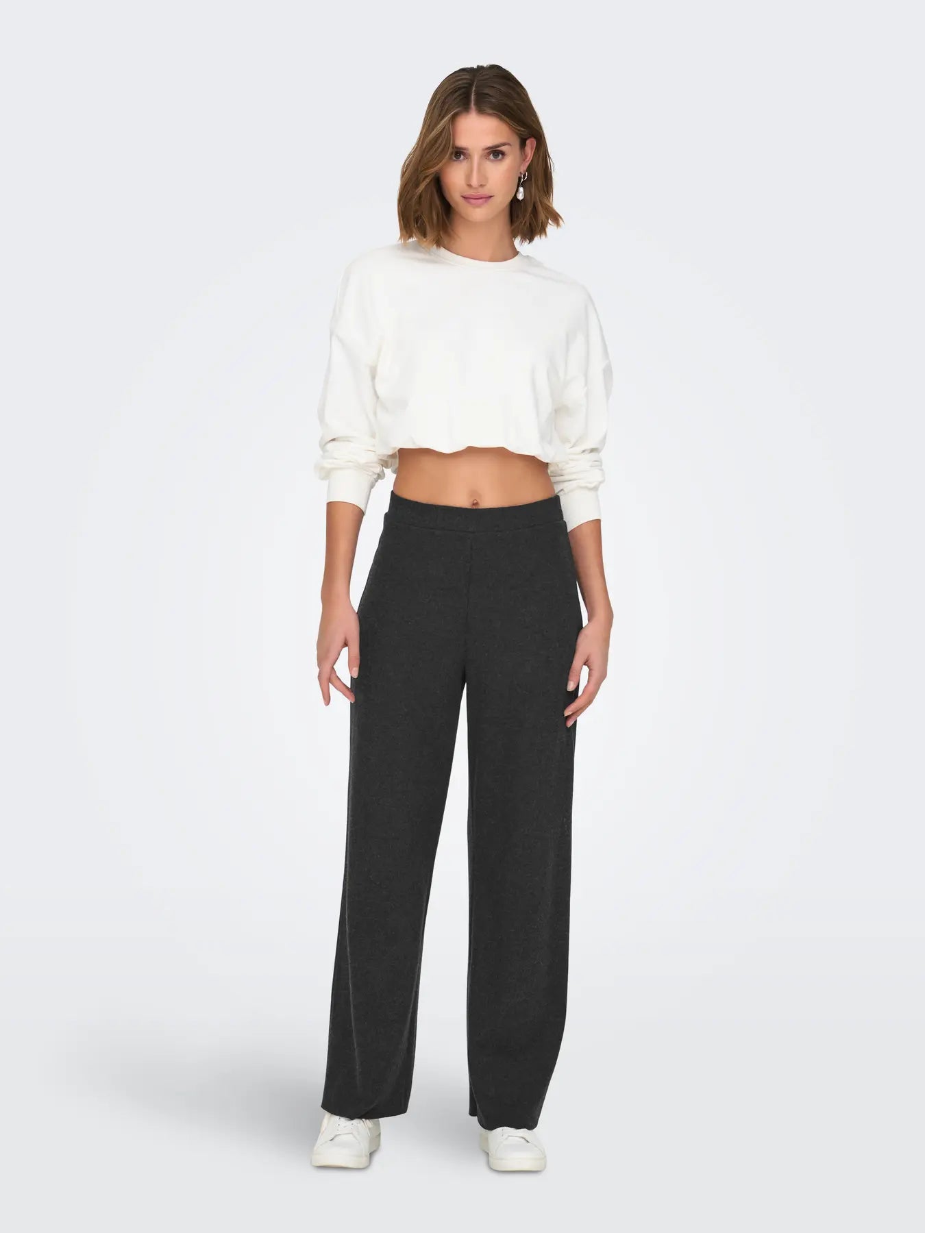 Pantalon Matty Gris Charcoal Only