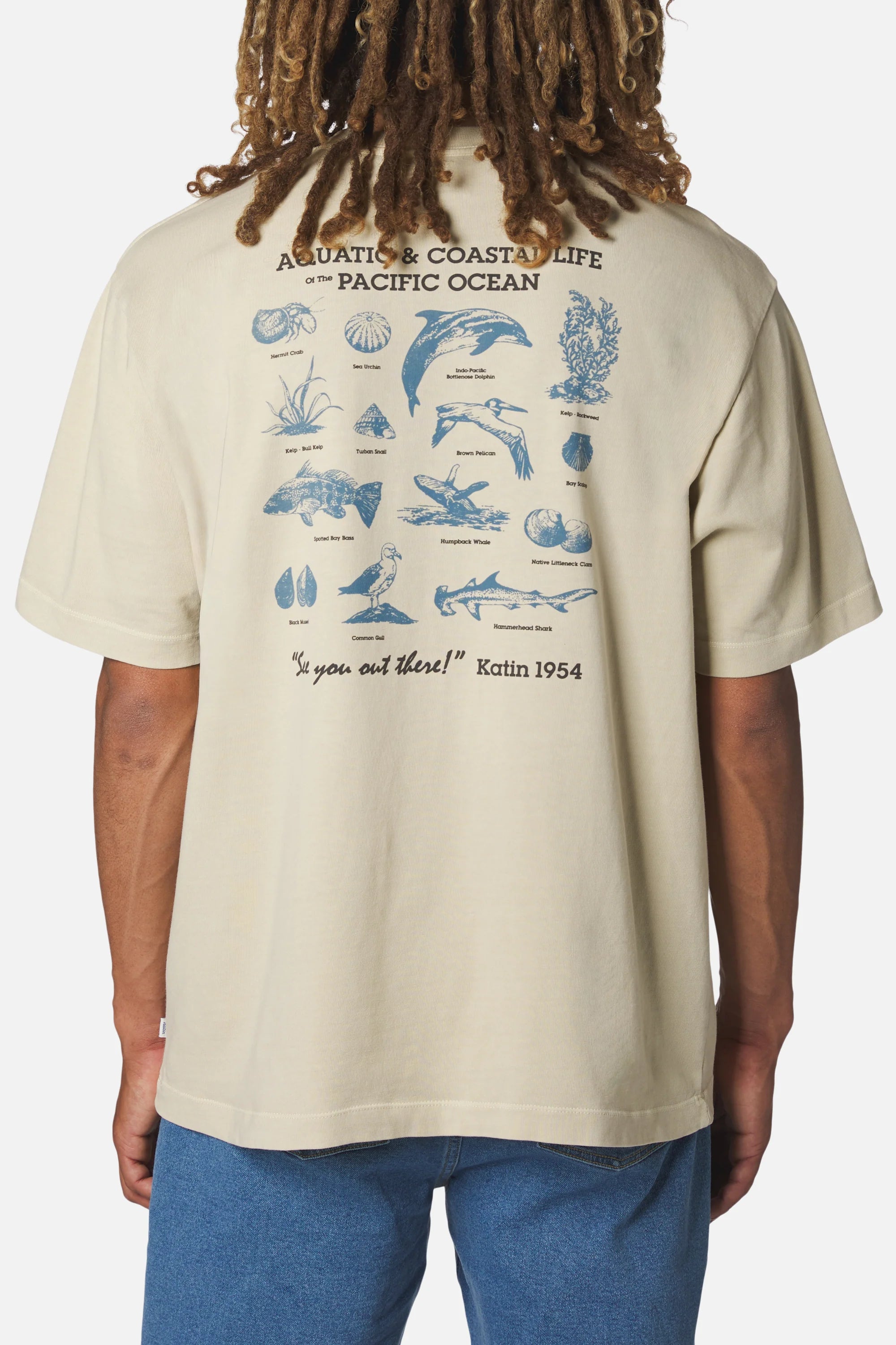 T-Shirt Conservation Box Beige Pelican Katin