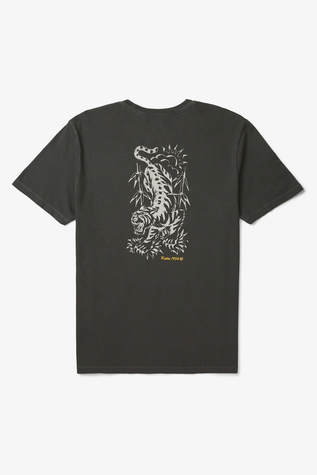 T-Shirt Tiger Stripes Charcoal Katin