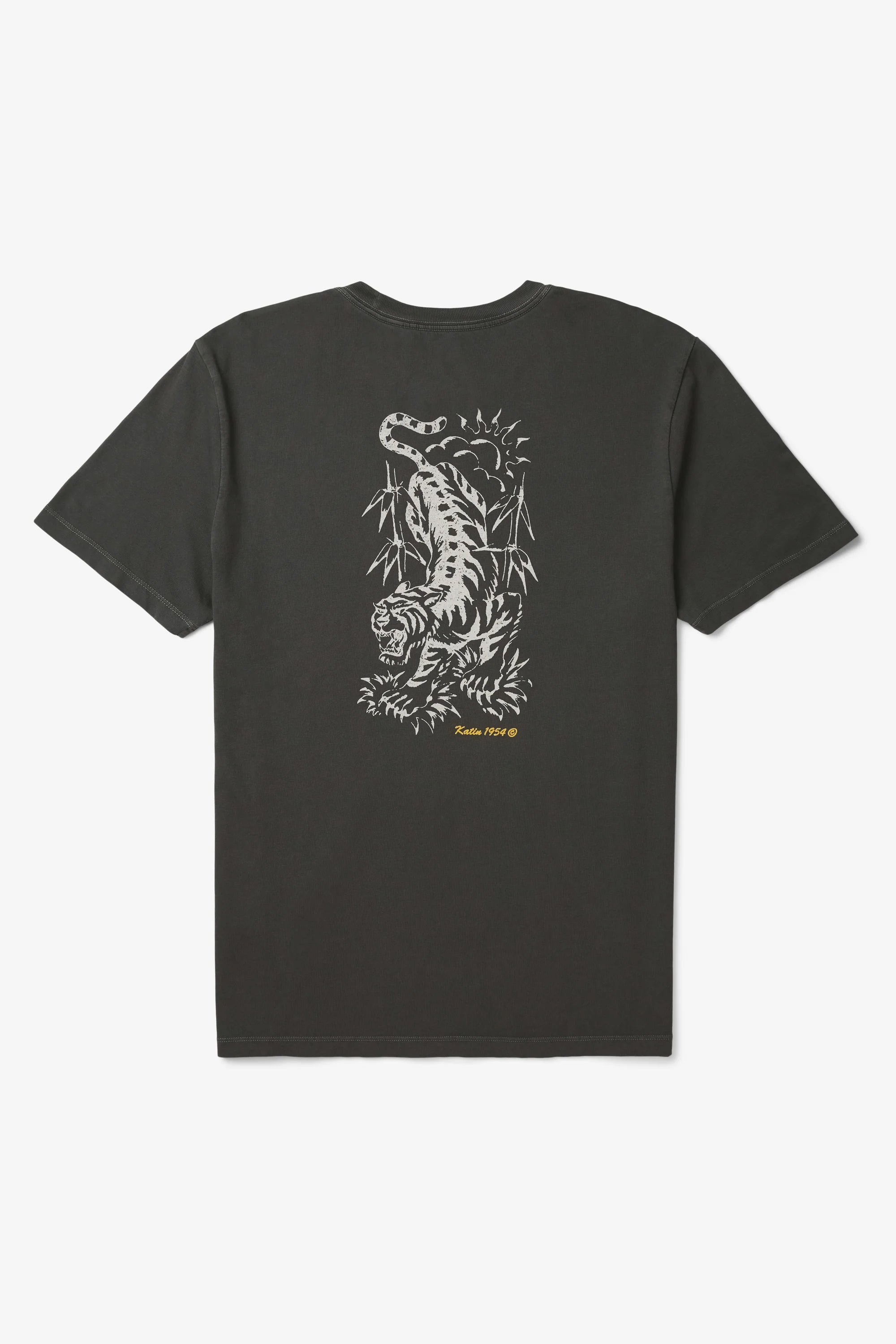 T-Shirt Tiger Stripes Charcoal Katin