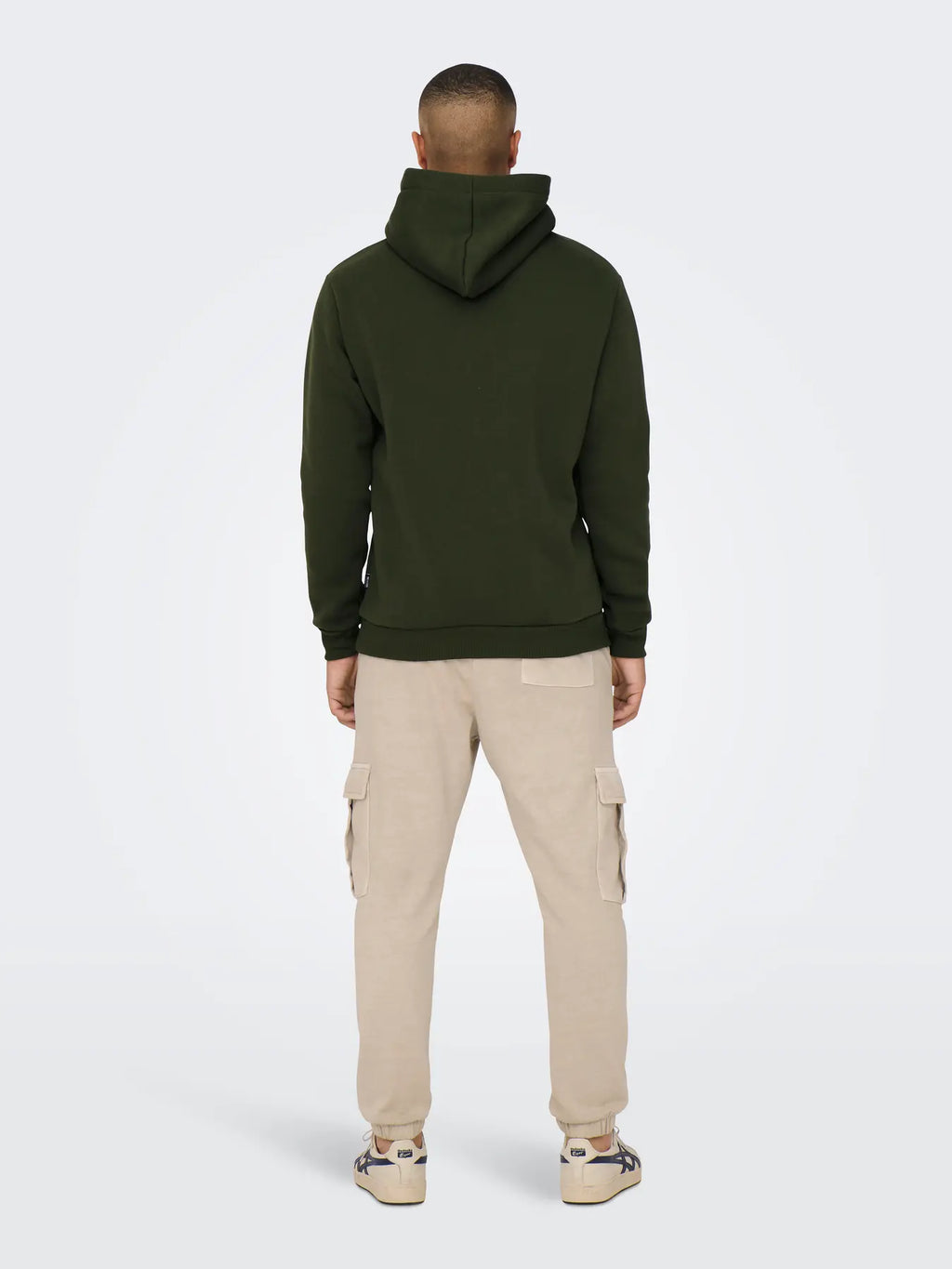 Chandail Ceres Hoodie Vert Rosin Only & Sons