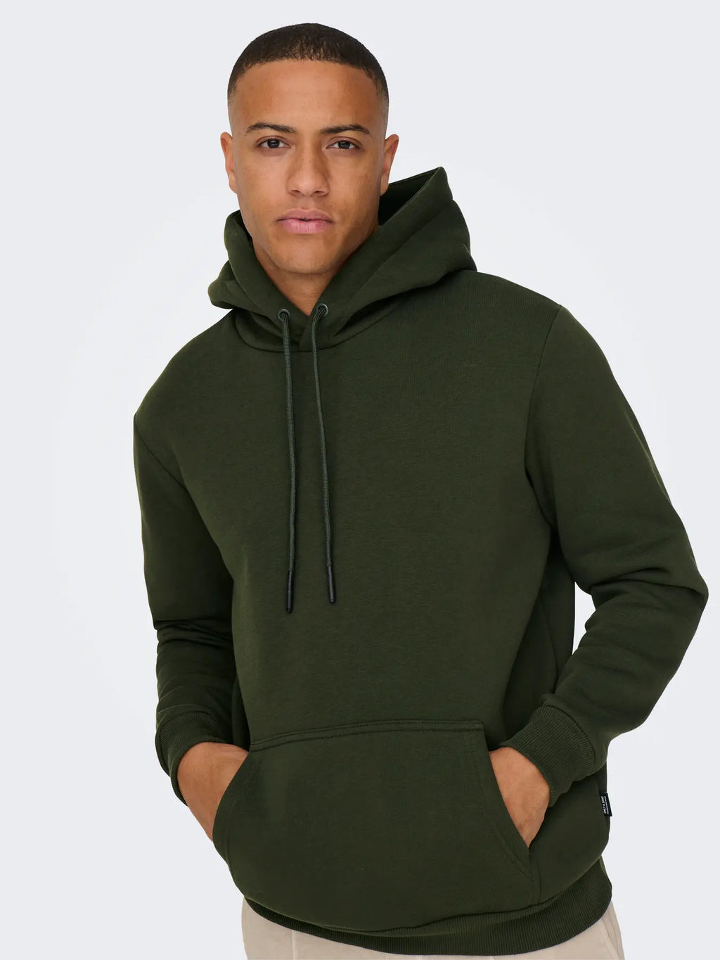 Chandail Ceres Hoodie Vert Rosin Only & Sons