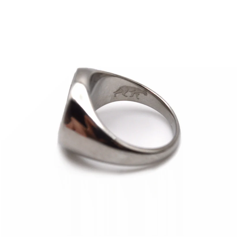 Unusual Moon Ring Silver