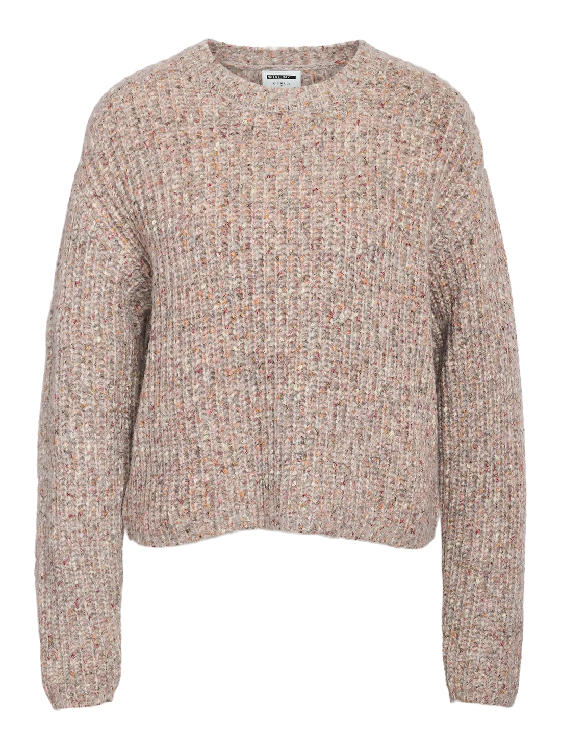 Pull Marl LS Beige Multi Pétille Noisy May