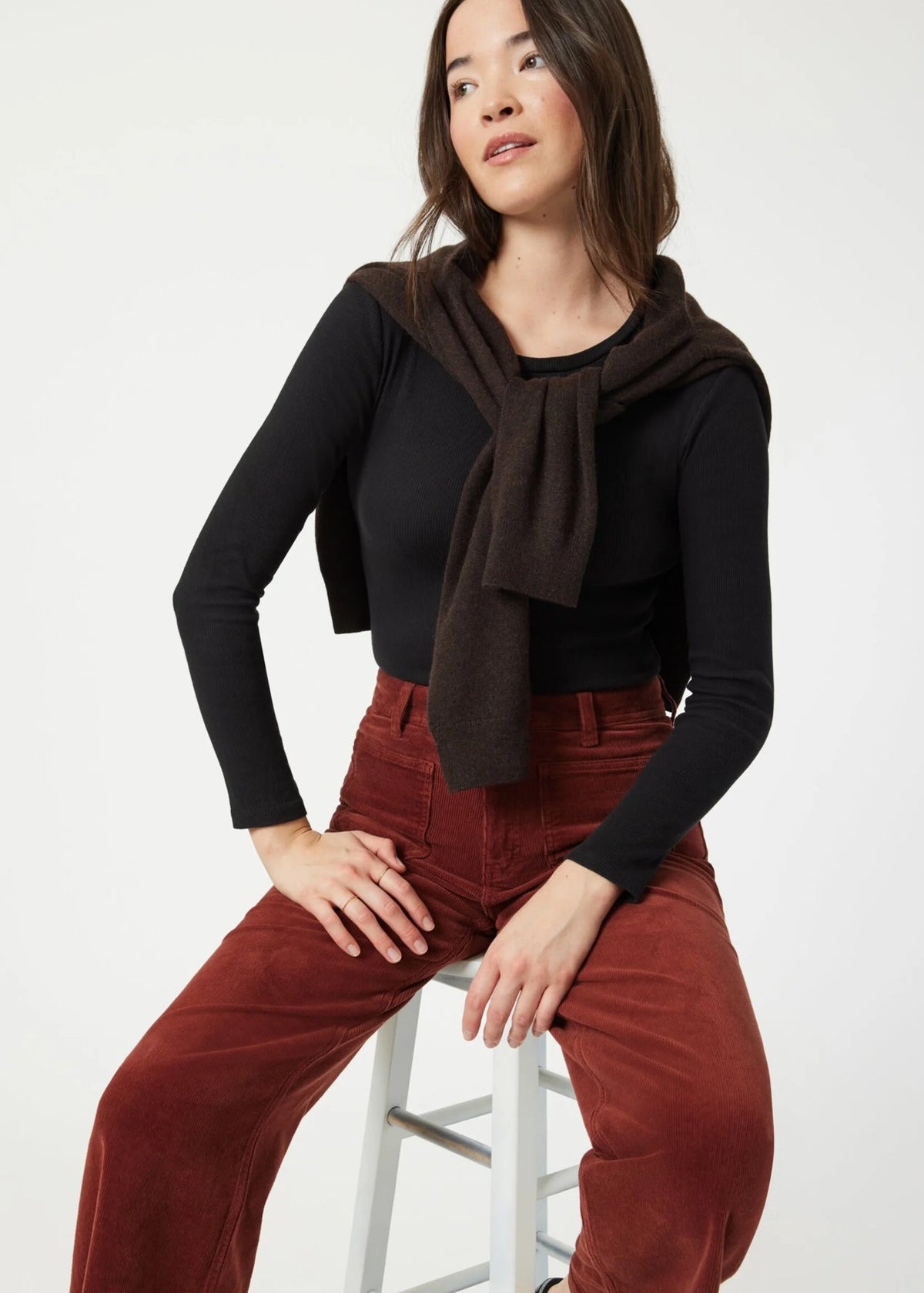 Pantalon Paloma Marine Cherry Cord Mavi Jeans