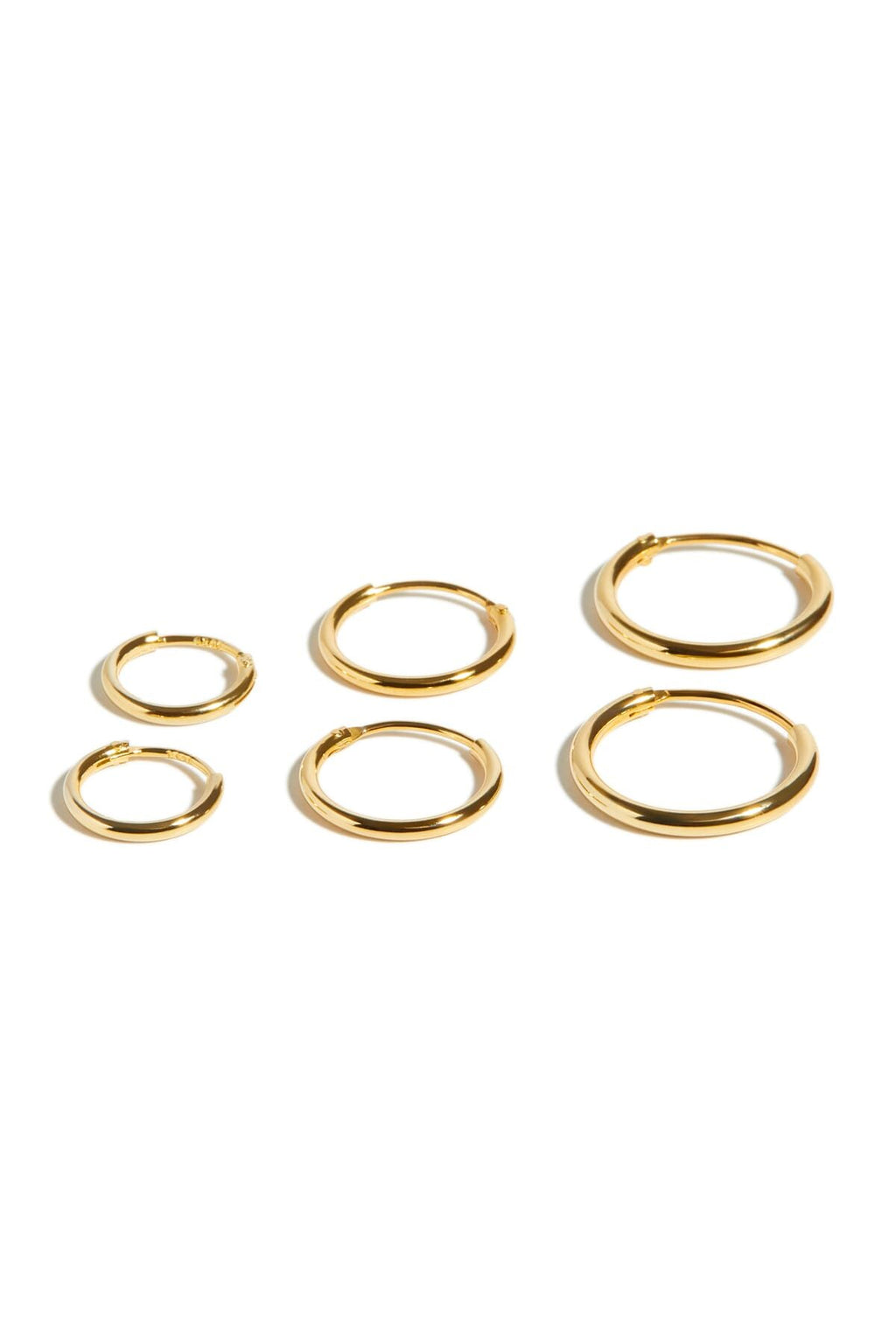 Maxim 12mm Gold Midi34 Earrings