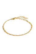 Figaro Bracelet Gold Midi34