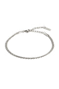 Midi34 Twisted Silver Bracelet
