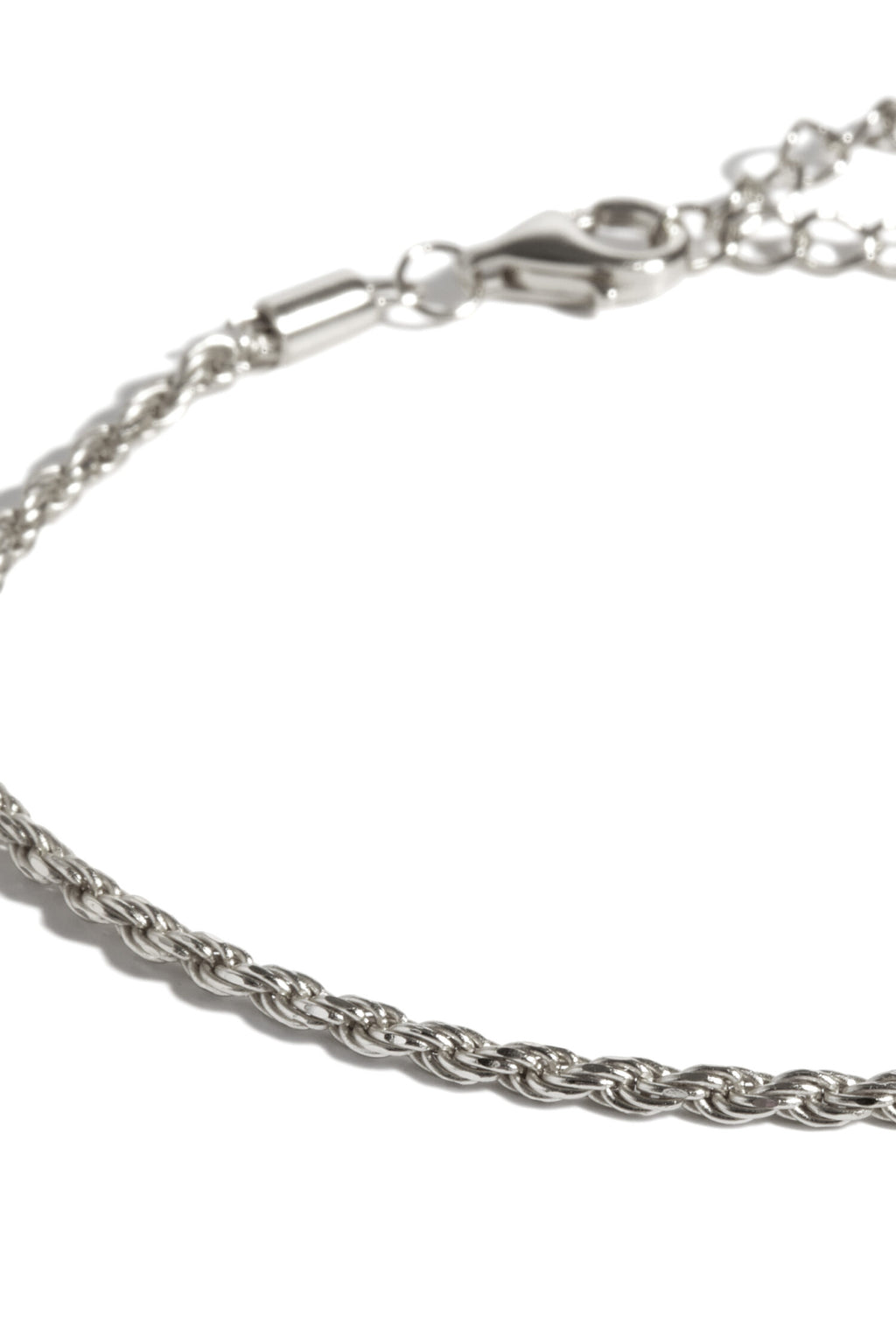 Midi34 Twisted Silver Bracelet