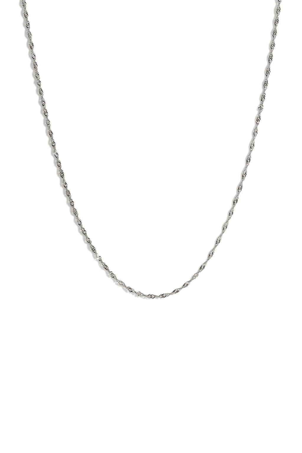 Singapore Silver Chain Midi34