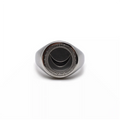 Unusual Moon Ring Silver