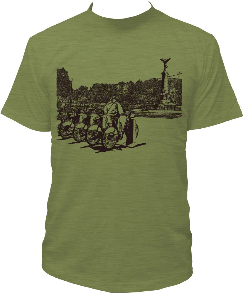 T-Shirt Mountain And Bike Tresnormal