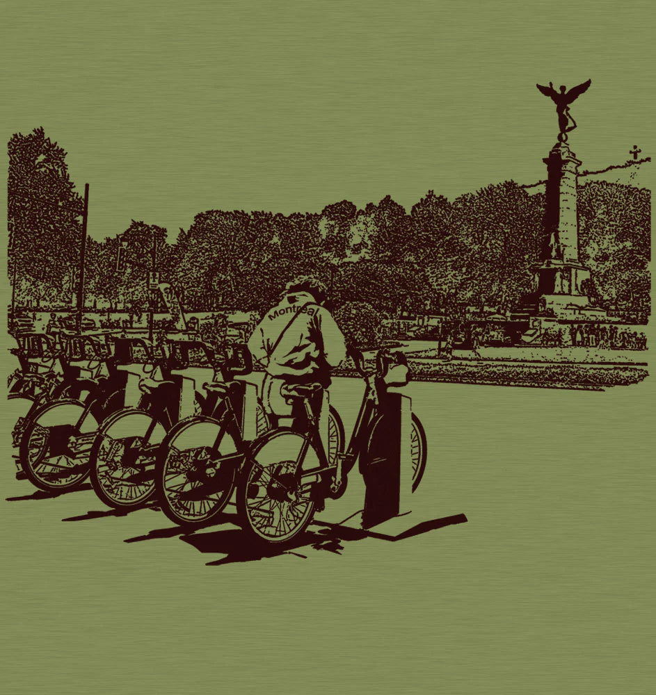T-Shirt Mountain And Bike Tresnormal