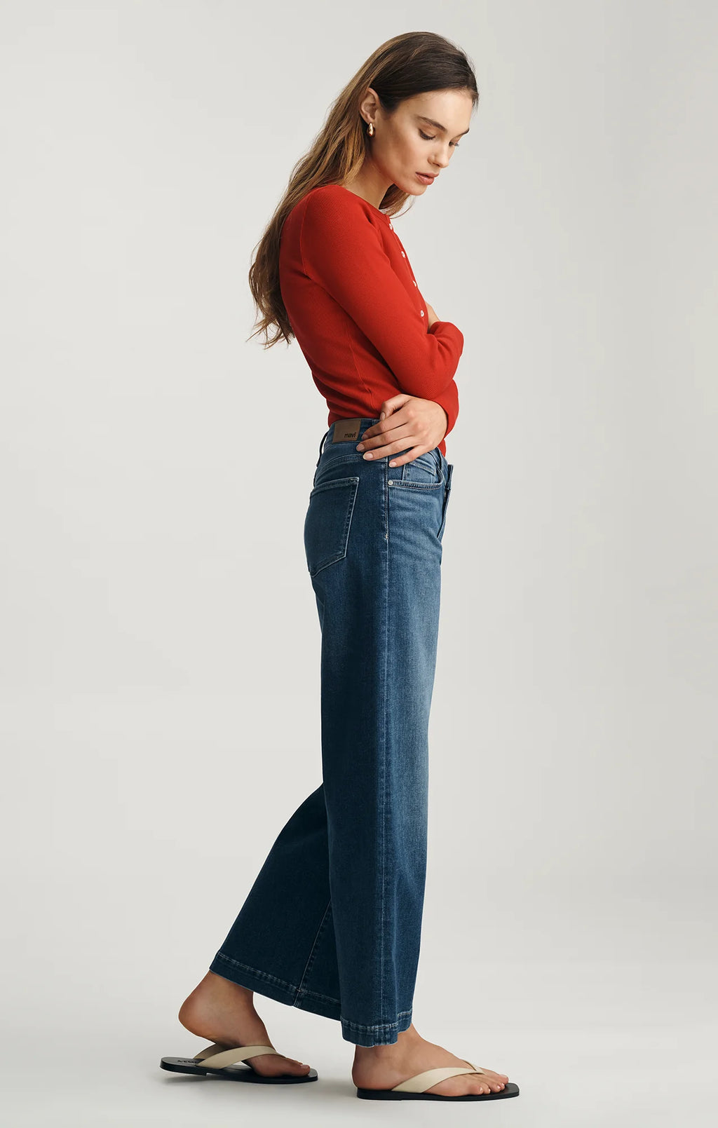 Paloma Dark Brushed Feather Luxe Mavi Jeans