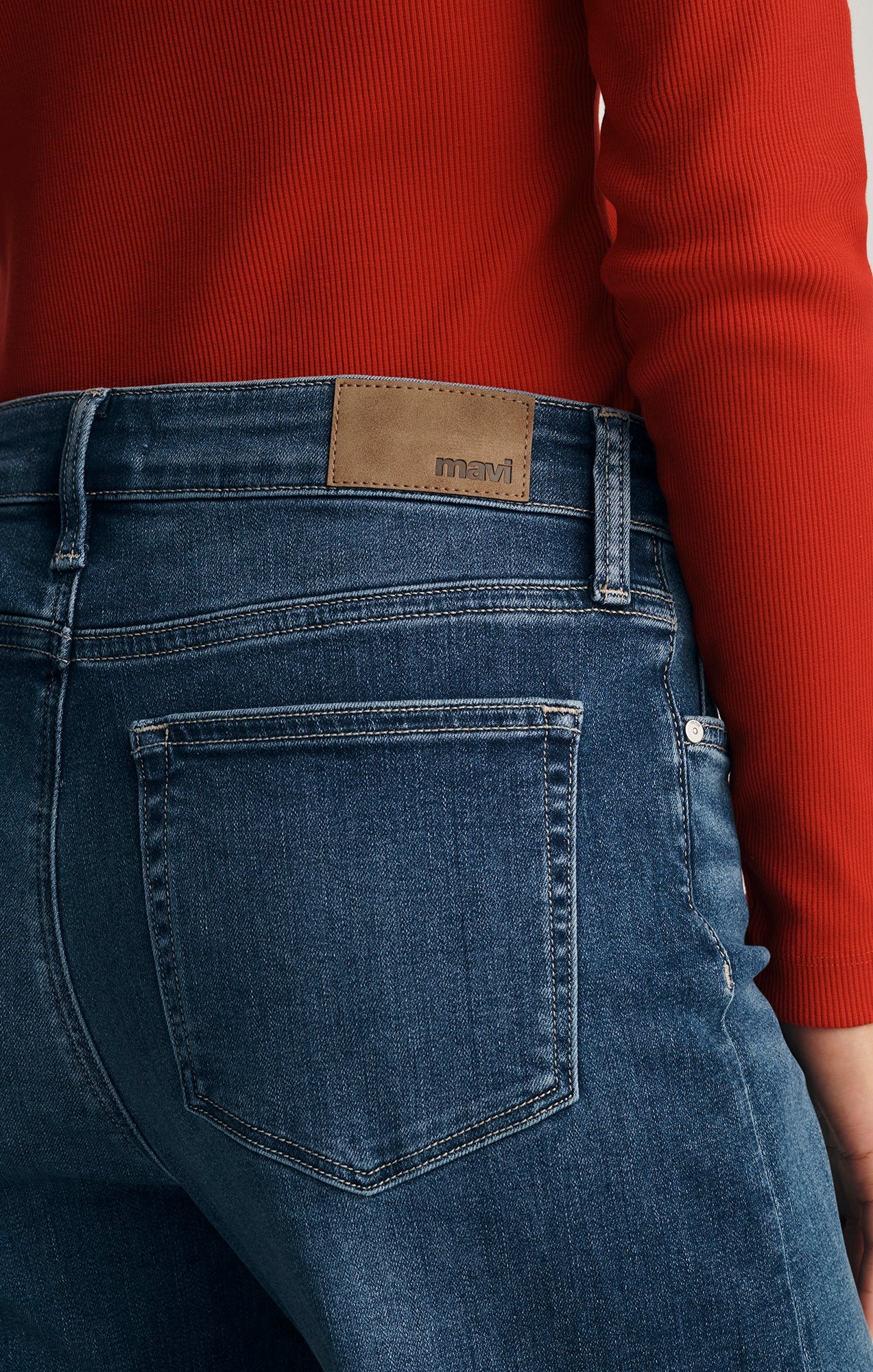 Paloma Dark Brushed Feather Luxe Mavi Jeans