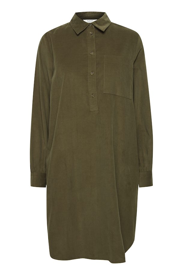 Robe Chemise Dinia Vert Olive B.Young