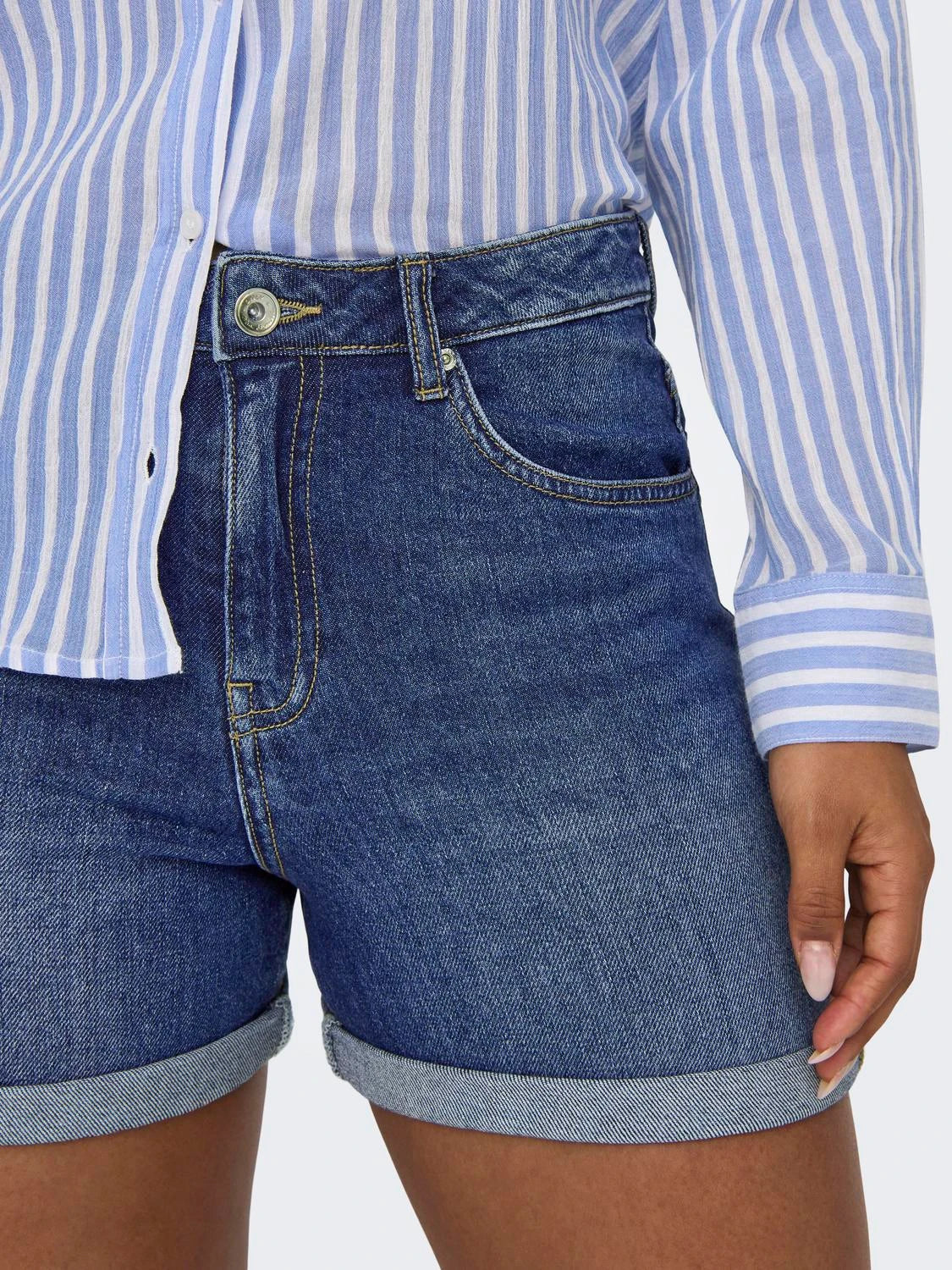 Short Josephine Stretch Blue Medium Only