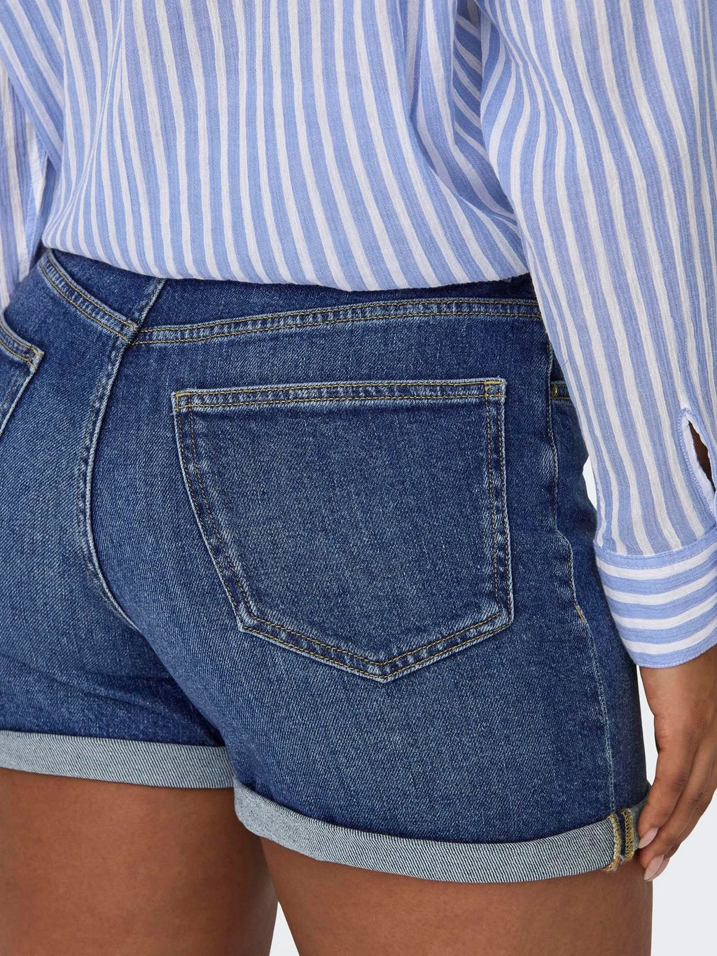 Short Josephine Stretch Blue Medium Only