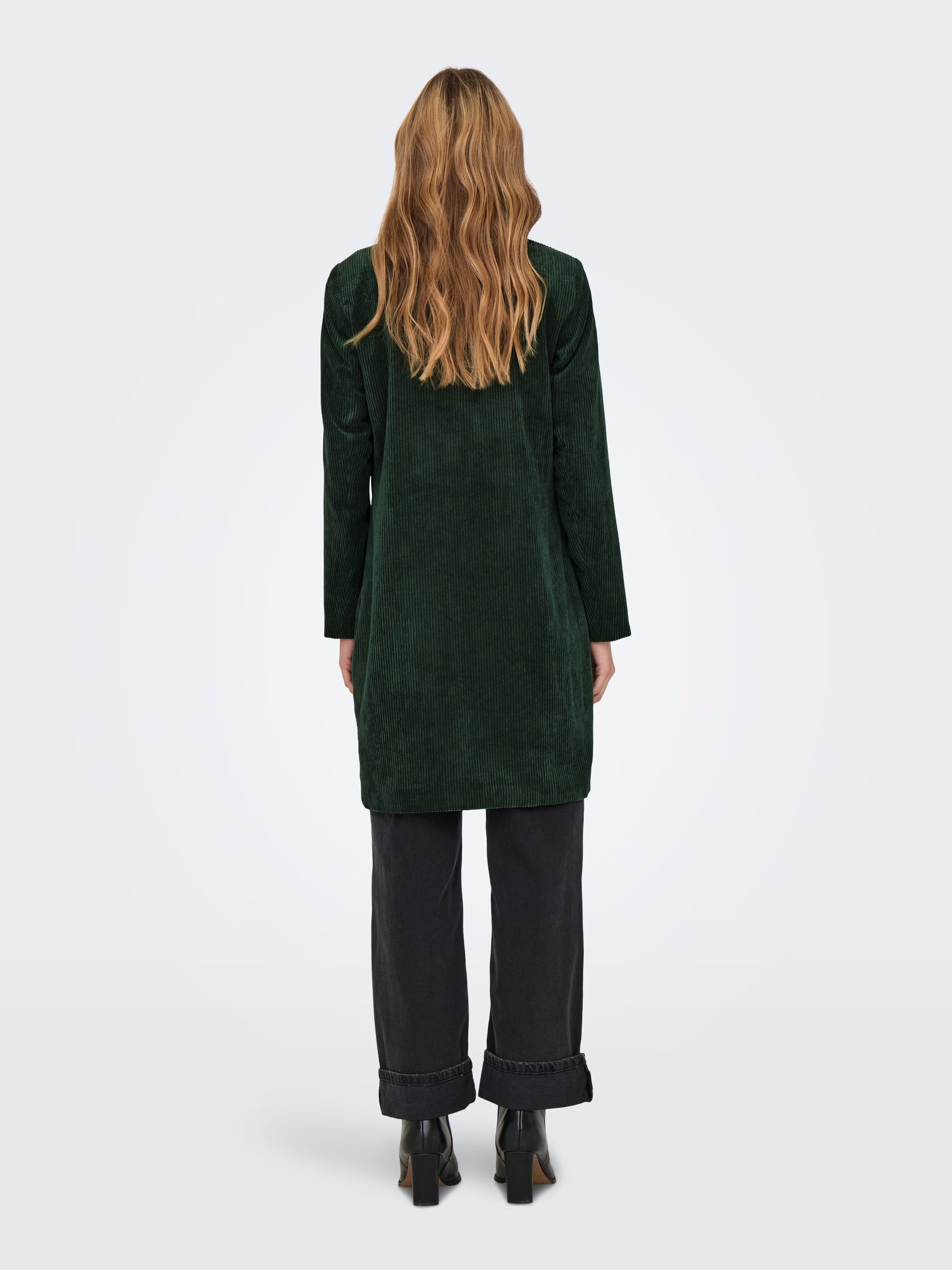 Manteau Astrid Cord Vert Only