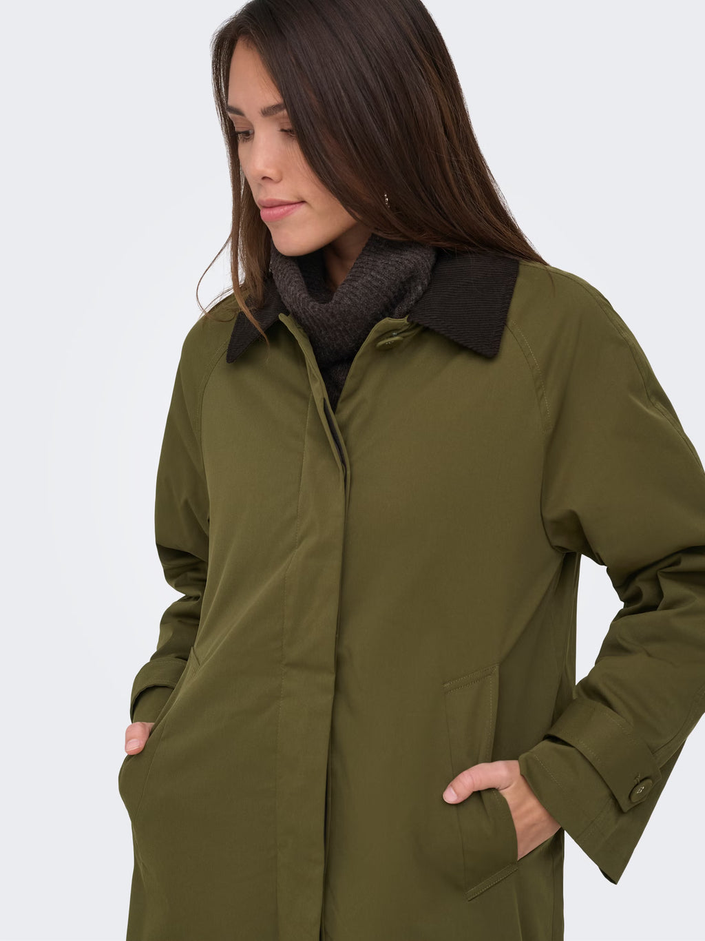Manteau Orchid Cord Olive Only