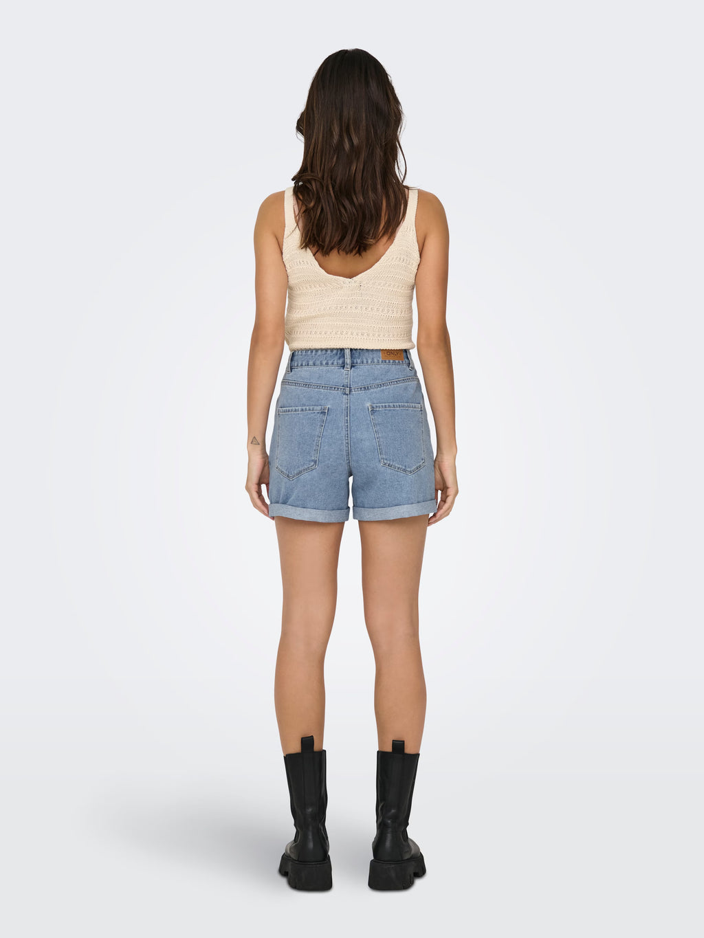 Short Vega Mom Bleu Clair Only