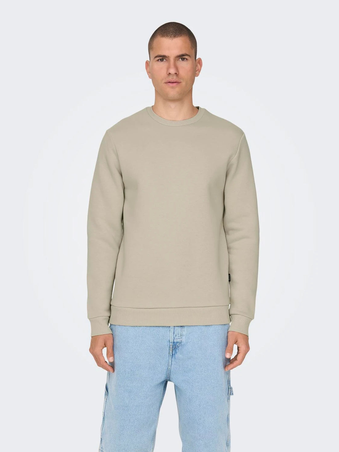 Chandail Ceres Crew Silver Lining Only & Sons