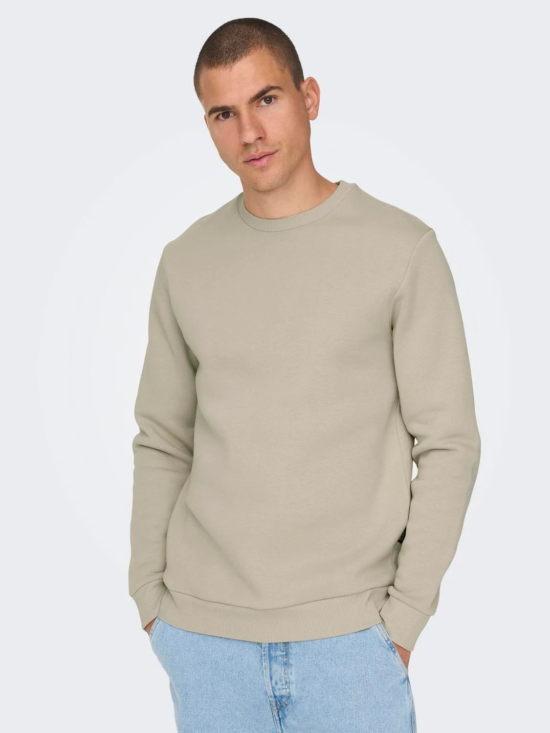 Ceres Crew Silver Lining Only & Sons Sweater