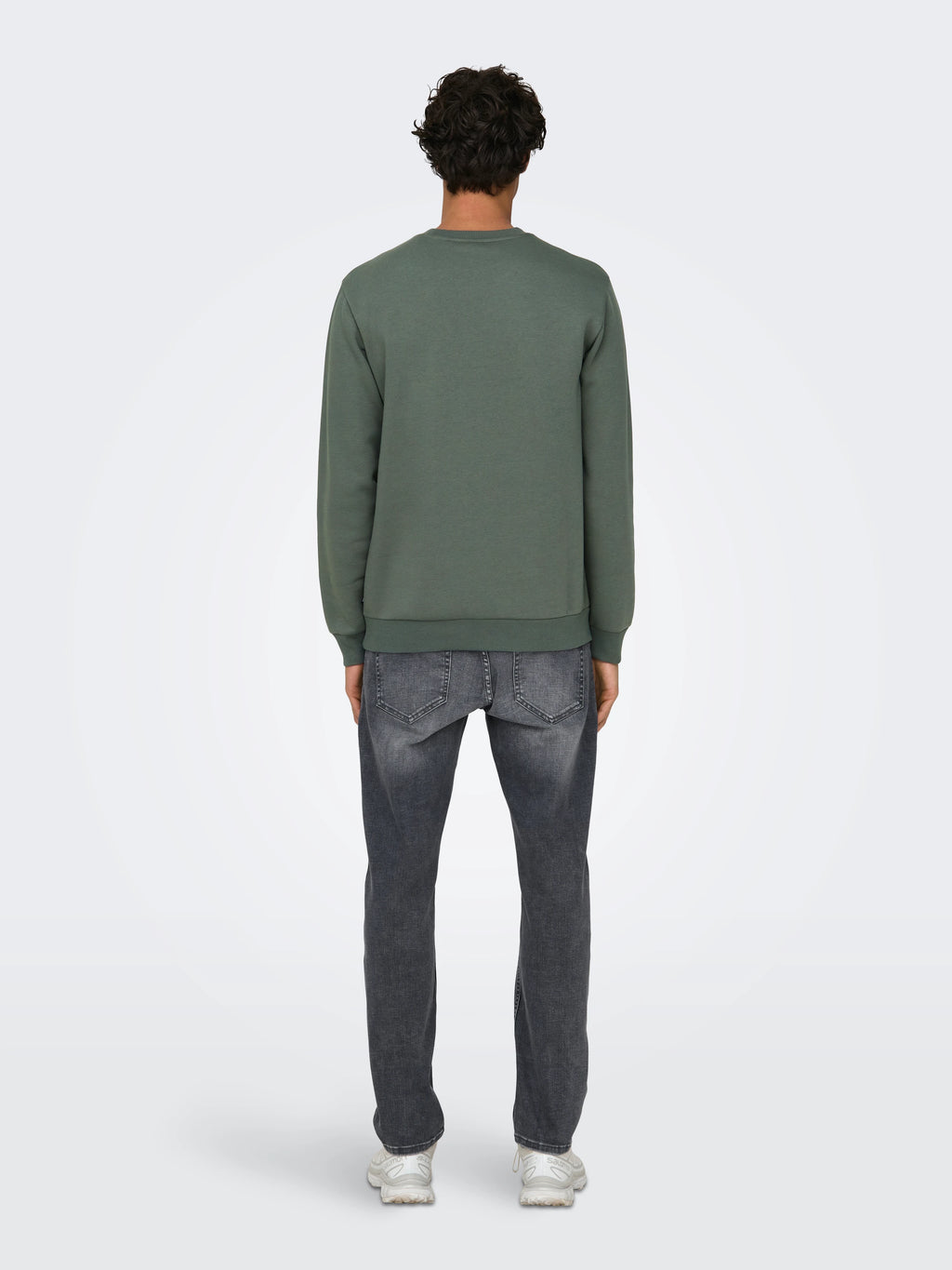 Ceres Crew Sweatshirt Castor Grey Only & Sons