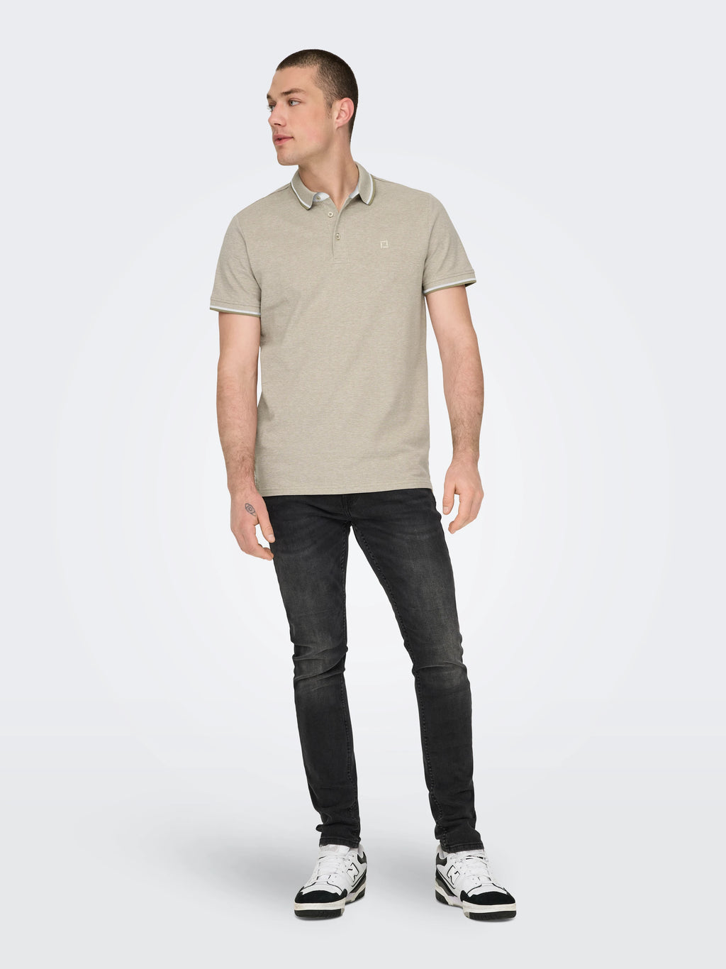 Polo Fletcher Beige Only & Sons