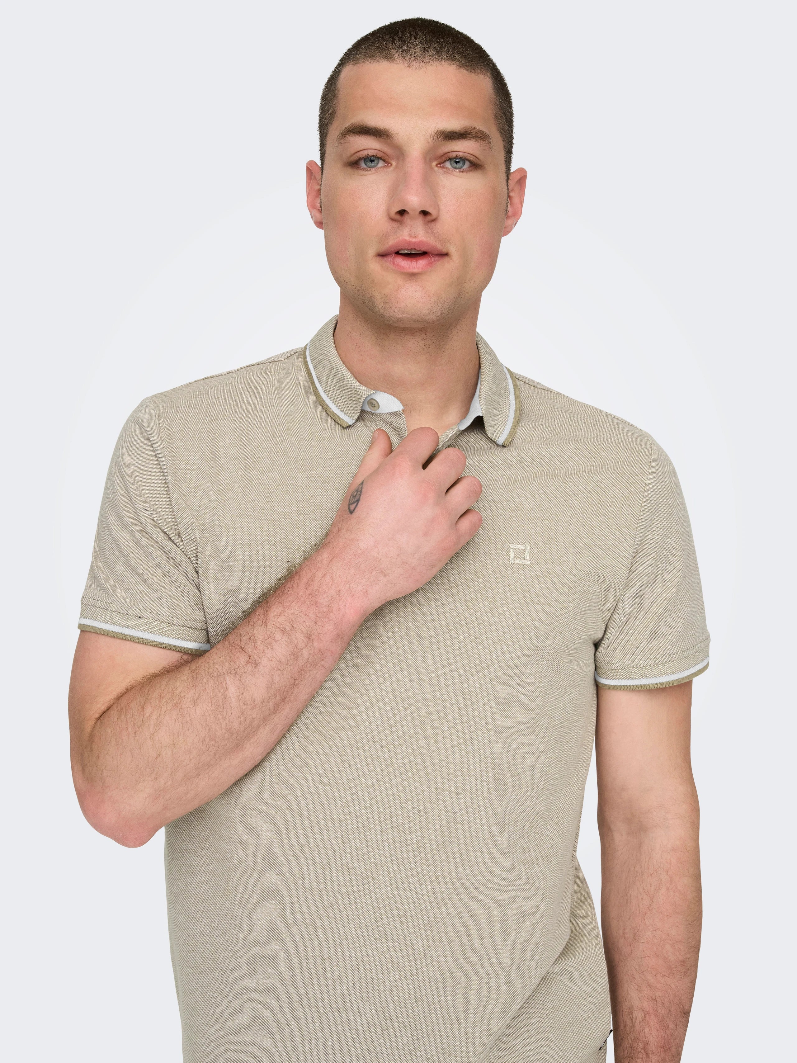 Polo Fletcher Beige Only & Sons
