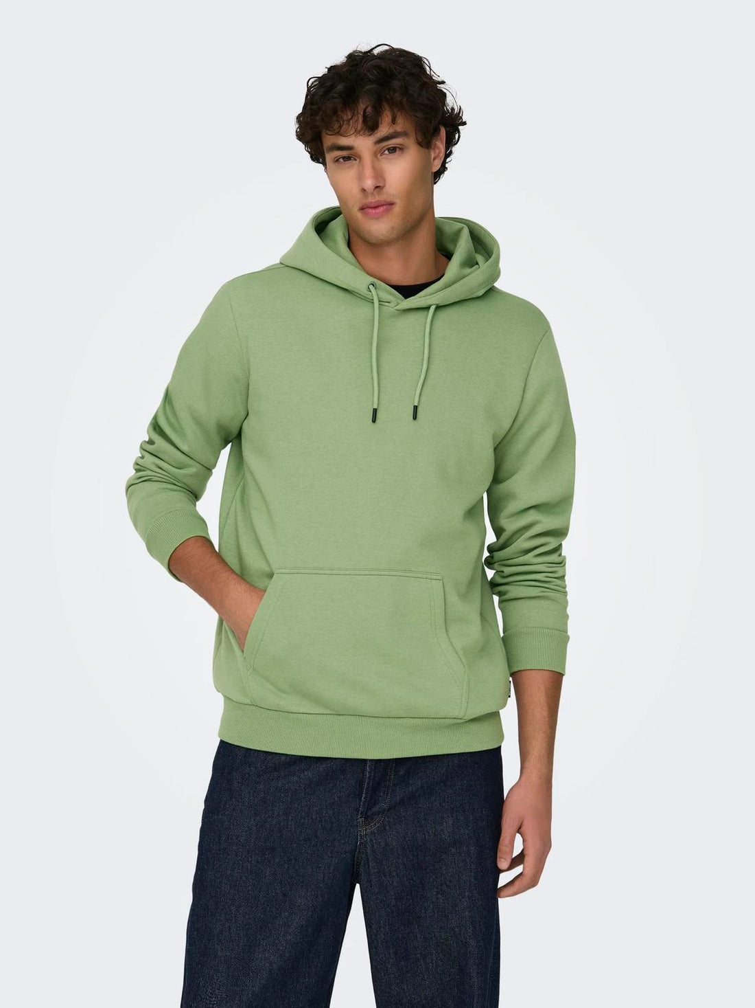 Chandail Ceres Hoodie Vert Pâle Only & Sons