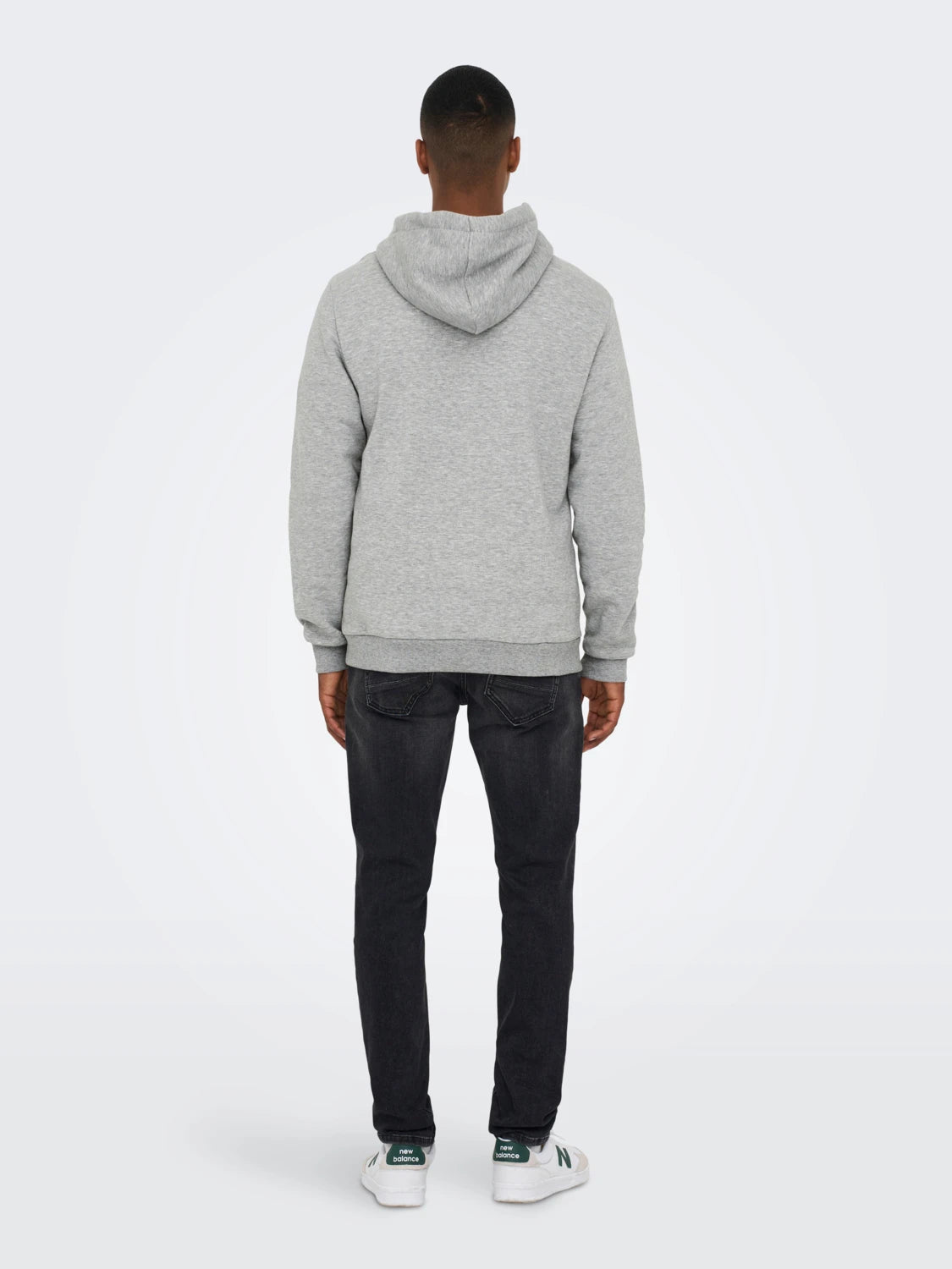 Only & Sons Ceres Heather Grey Hoodie