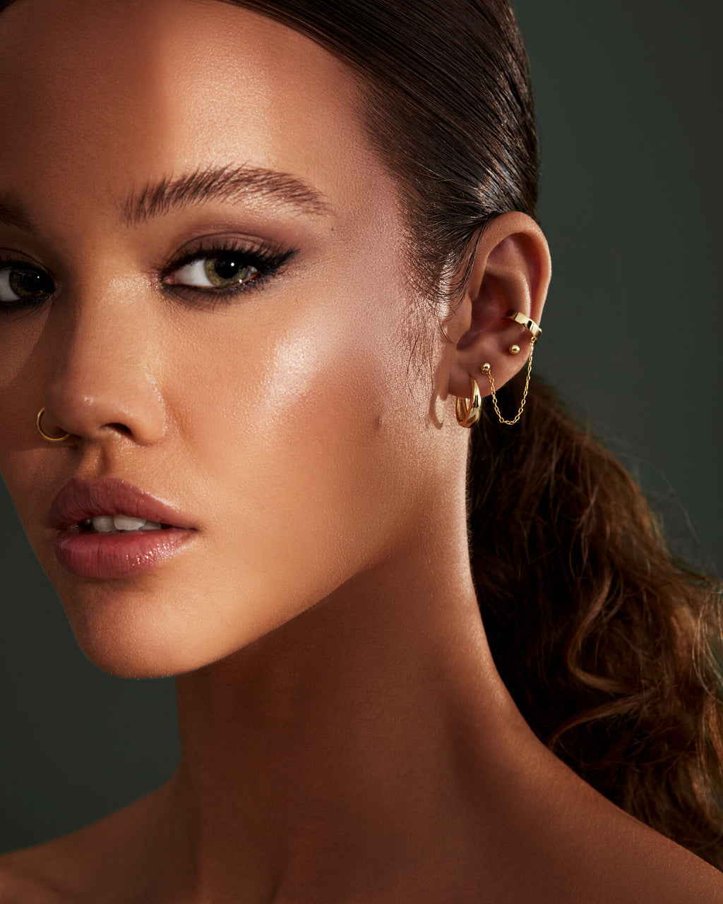 Boucles d'Oreilles Marion Or 16mm Midi34