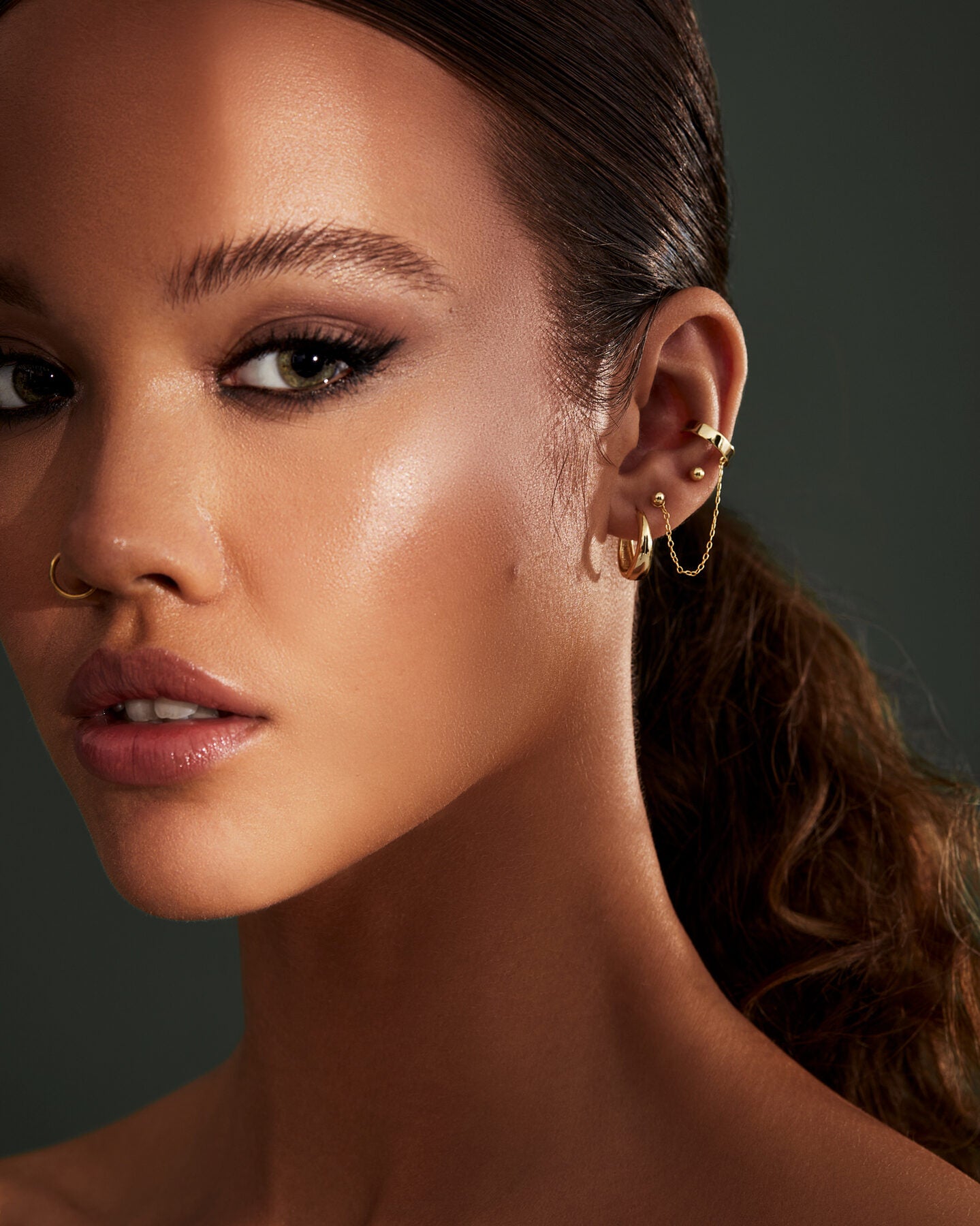 Boucles d'Oreilles Marion Or 16mm Midi34
