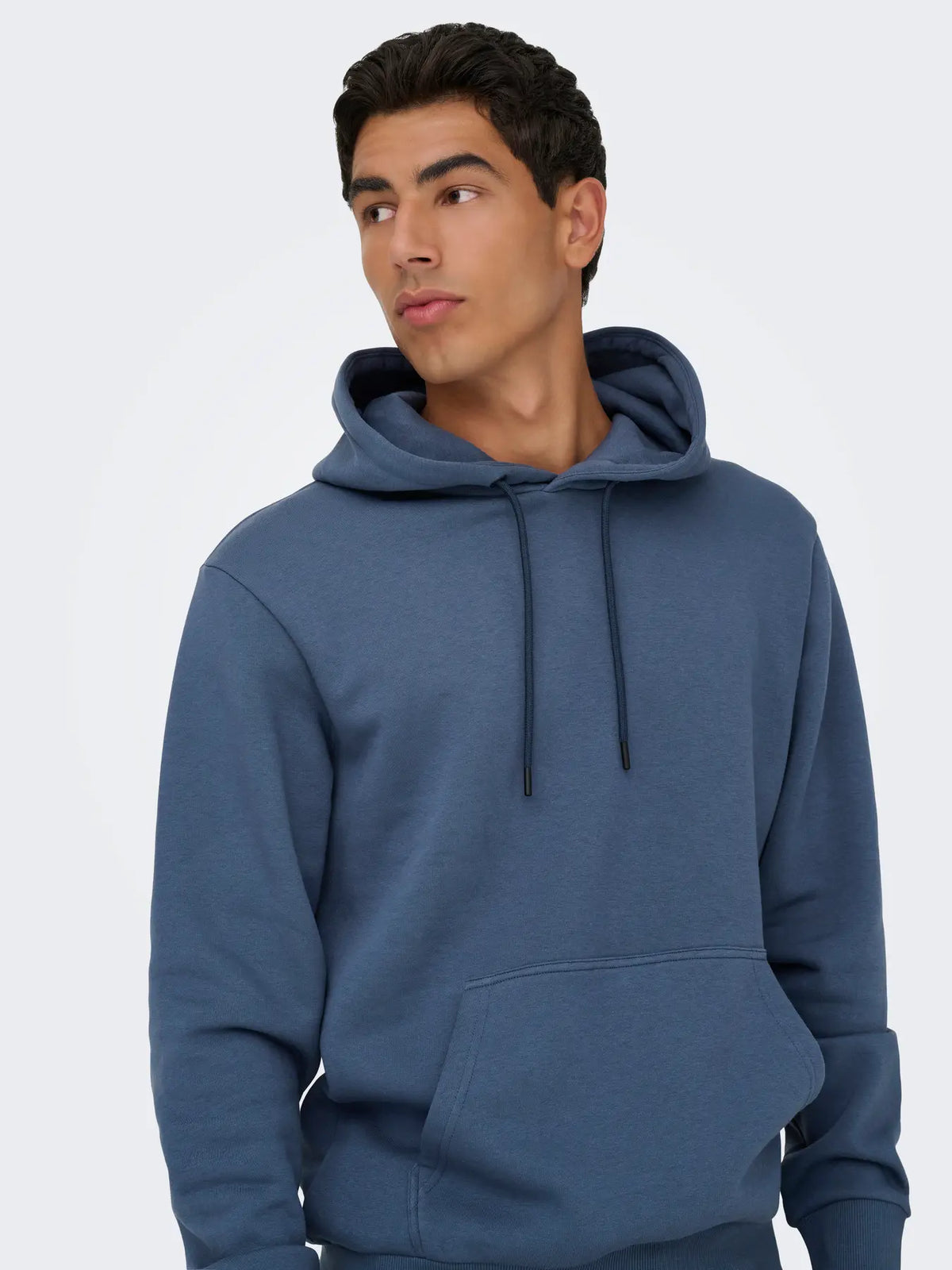 Chandail Ceres Hoodie Bleu Vintage Indigo Only & Sons